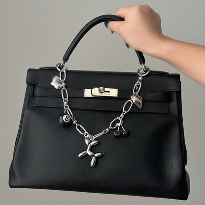 Pamela Silver Charmed Bag Chain