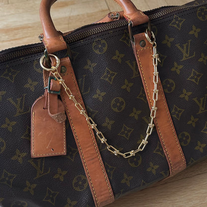 CUSTOMIZE YOUR GOLD Ü-LINK BAG CHAIN